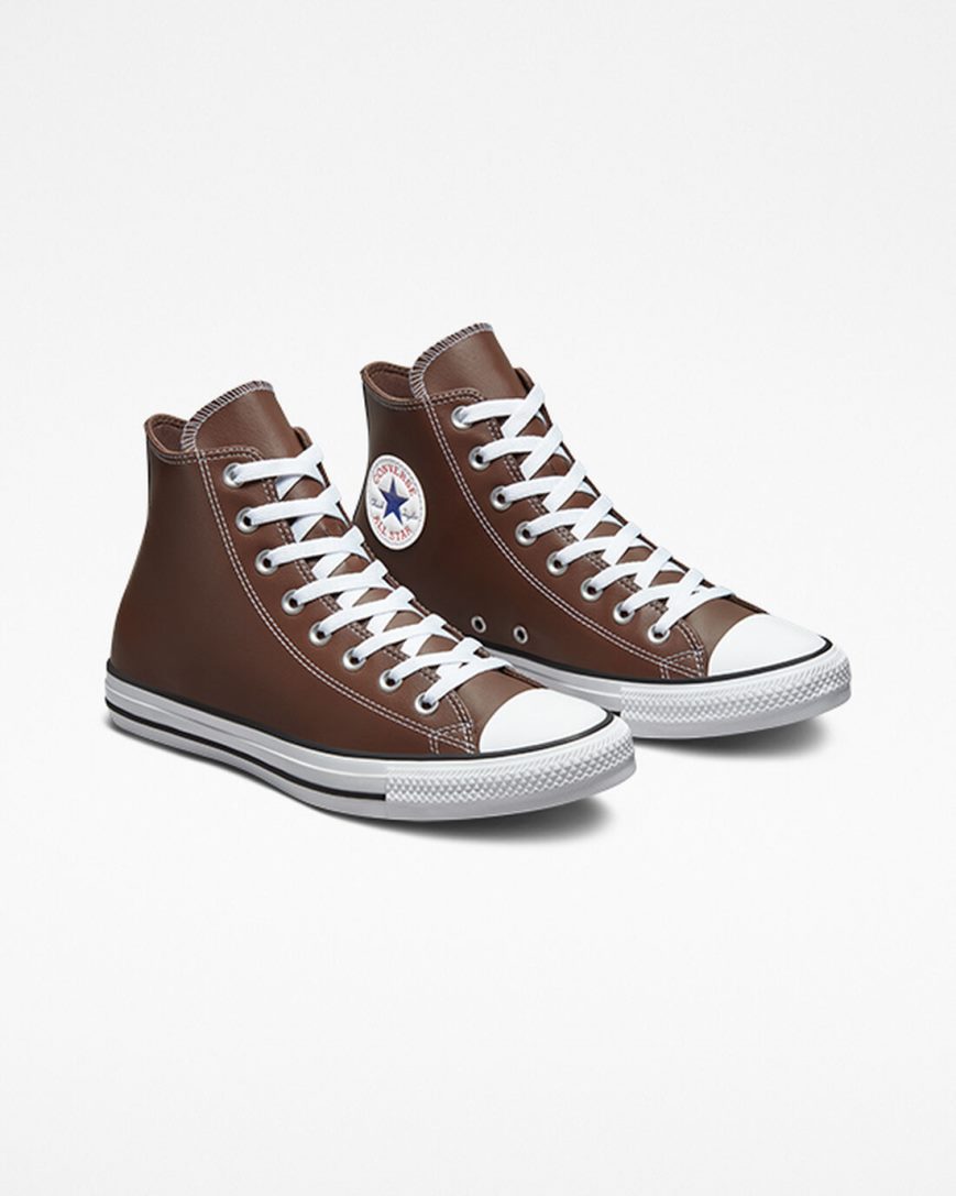 Tenisky Vysoke Converse Chuck Taylor All Star Faux Kozene Damske Biele Čierne | SK JBDXY6